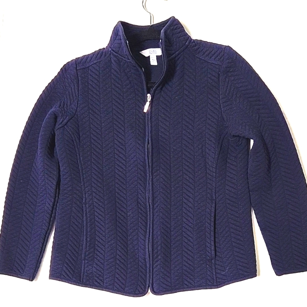 croft & barrow Navy Blue Jacket XS